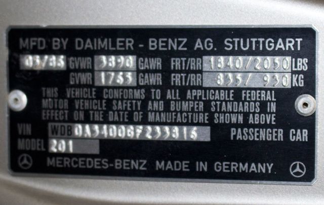 1986 Mercedes-Benz 190 E 2.3 16V COSWORTH - 17278766 - 34