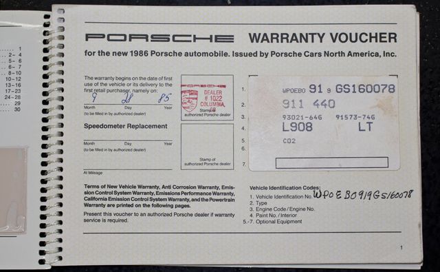1986 Porsche 911 CARRERA TARGA - 15858822 - 29