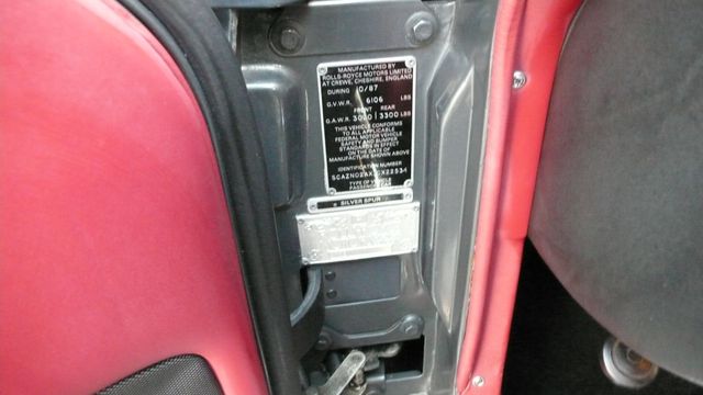 1988 Rolls-Royce Silver Spur Base Trim - 17028053 - 77