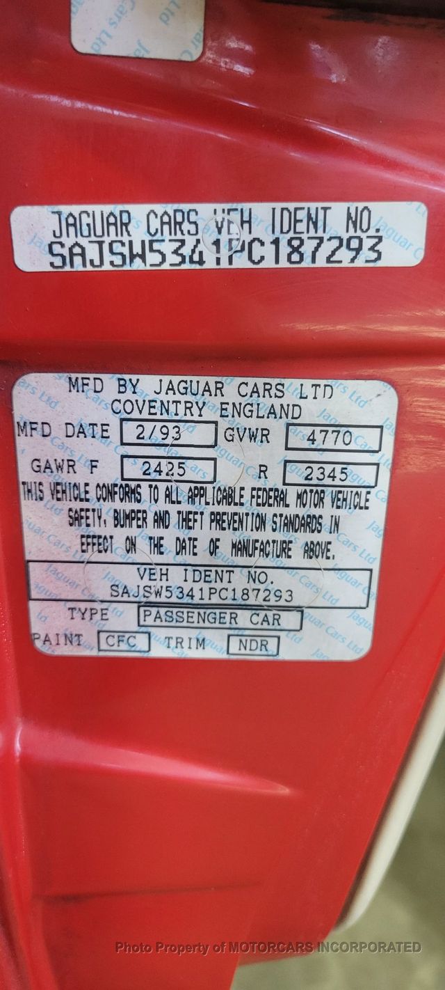 1993 Jaguar XJR-S  - 22808225 - 10