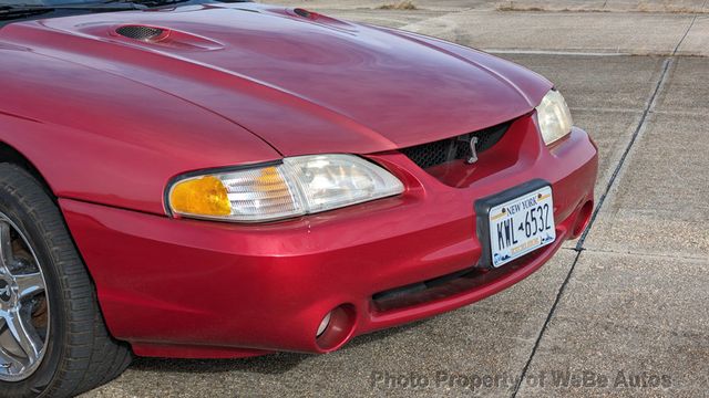 1996 Ford Mustang Cobra Convertible  - 22245453 - 27