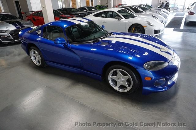 1997 Dodge Viper GTS *Viper GTS* *Blue w/ White Stripes* *6-Speed Manual* - 21971118 - 42
