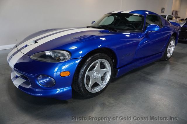 1997 Dodge Viper GTS *Viper GTS* *Blue w/ White Stripes* *6-Speed Manual* - 21971118 - 4