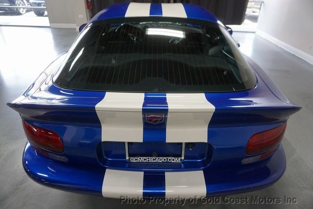 1997 Dodge Viper GTS *Viper GTS* *Blue w/ White Stripes* *6-Speed Manual* - 21971118 - 56