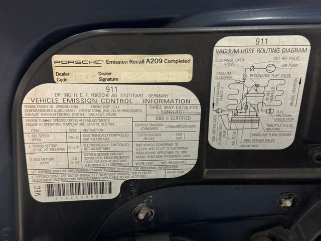 1999 Porsche 911 Carrera 2dr Carrera Cabriolet 6-Speed Manual - 22282435 - 88