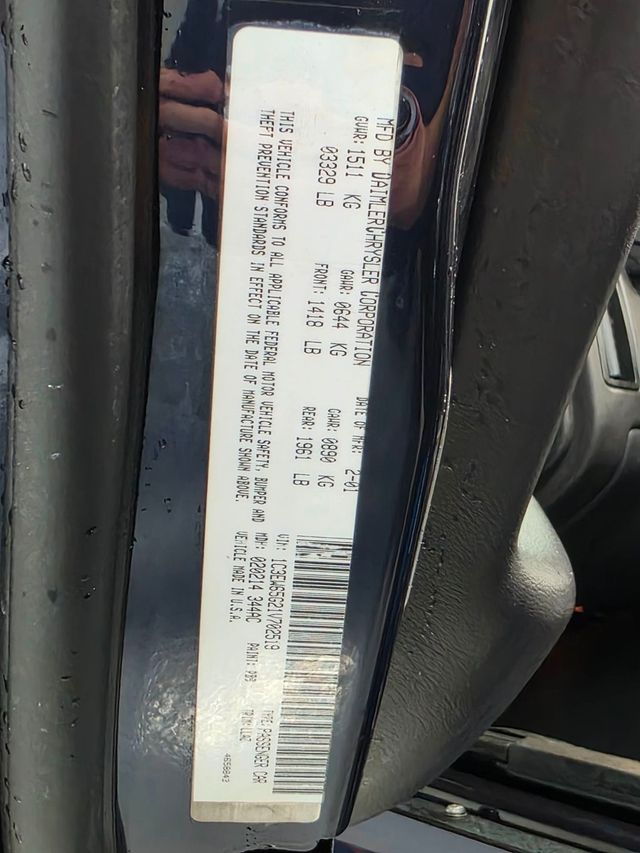 2001 Chrysler Prowler 2001 Chrysler Prowler Mulholland Edition - 22911875 - 24