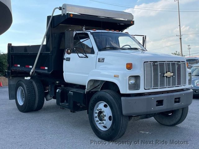 2002 Chevrolet CC7H042 2002 CHEVROLET C7H042 REG CAB DIESEL CAT DUMP TRUCK 615-730-9991 - 22901118 - 3