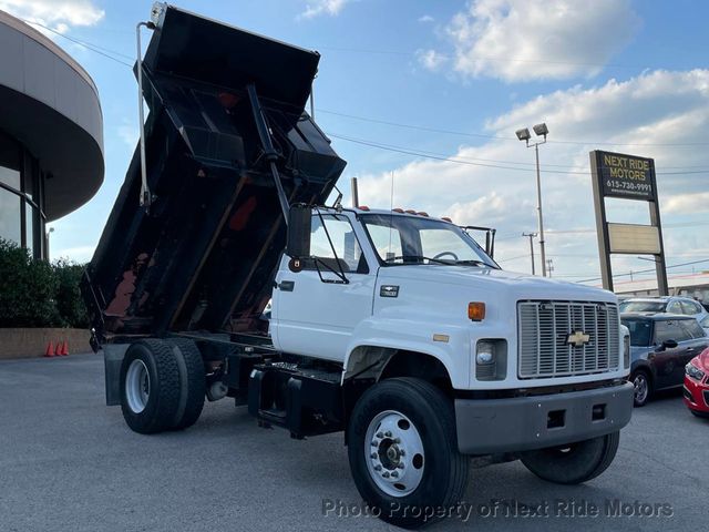 2002 Chevrolet CC7H042 2002 CHEVROLET C7H042 REG CAB DIESEL CAT DUMP TRUCK 615-730-9991 - 22901118 - 8
