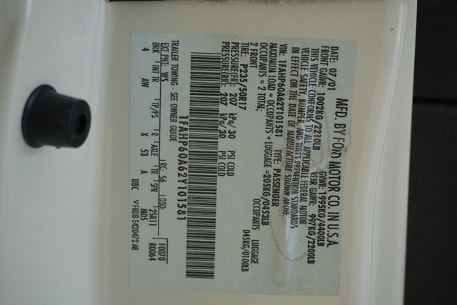 2002 Ford Thunderbird Base Trim - 22900401 - 23