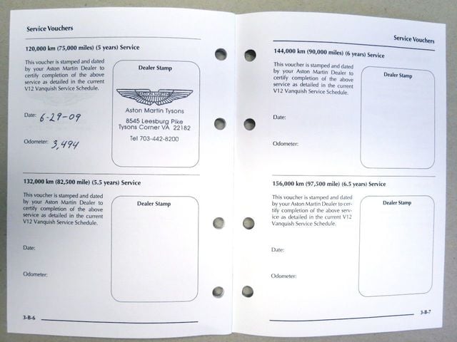2003 Aston Martin VANQUISH V12 BOWLAND BLACK...4,515 Miles...Investment Grade! - 17958544 - 55