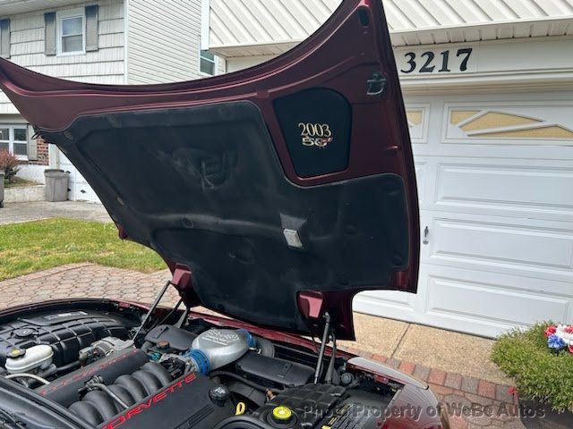 2003 Chevrolet Corvette 50th Anniversary For Sale - 22147667 - 42