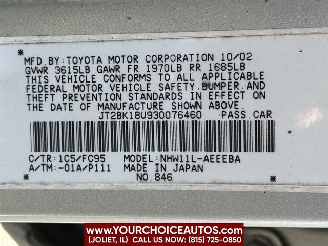 2003 Toyota Prius 4dr Sedan - 22338713 - 18