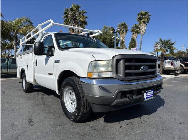 2004 Ford F350 Super Duty Regular Cab & Chassis REGULAR CAB DIESEL UTILITY BED CLEAN - 22405318 - 2