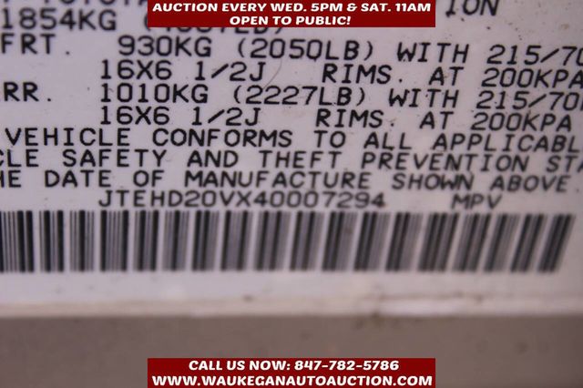 2004 Toyota RAV4 4dr Automatic 4WD - 22939197 - 9