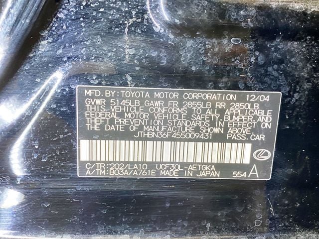 2005 Lexus LS 430 4dr Sedan - 22932278 - 68