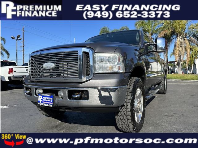 2006 Ford F350 Super Duty Crew Cab LARIAT LONG BED 4X4 DIESEL CLEAN - 22205473 - 0