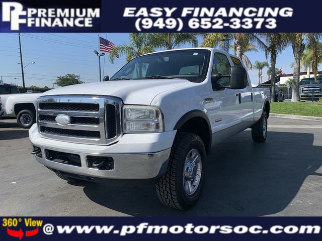 2006 Ford F350 Super Duty Crew Cab LARIAT LONG BED 4X4 DIESEL LEATHER PACK CLEAN - 22273593 - 0