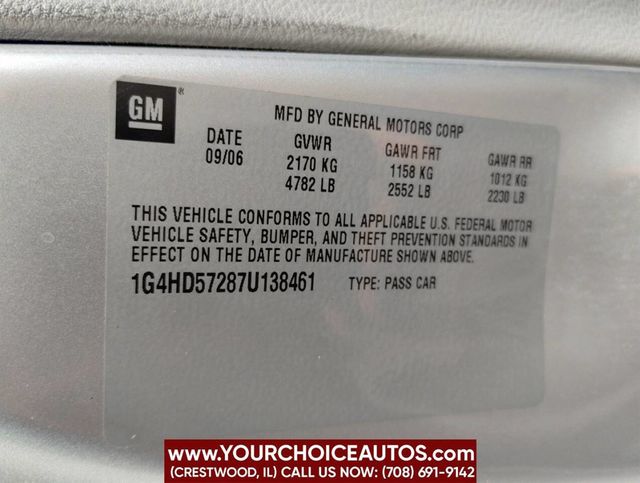 2007 Buick Lucerne 4dr Sedan V6 CXL - 22858431 - 31