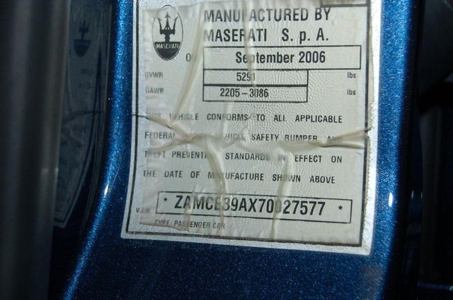 2007 Maserati Quattroporte Base Trim - 7645115 - 38