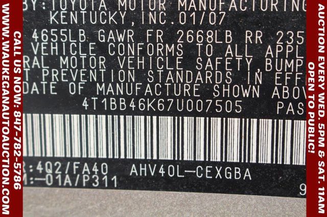 2007 Toyota Camry Hybrid 4dr Sedan - 22880790 - 8