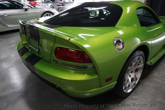 2008 Dodge Viper *Snakeskin Green Pearl* *Graphite Painted Stripes* *1-Owner* - 21559361 - 44