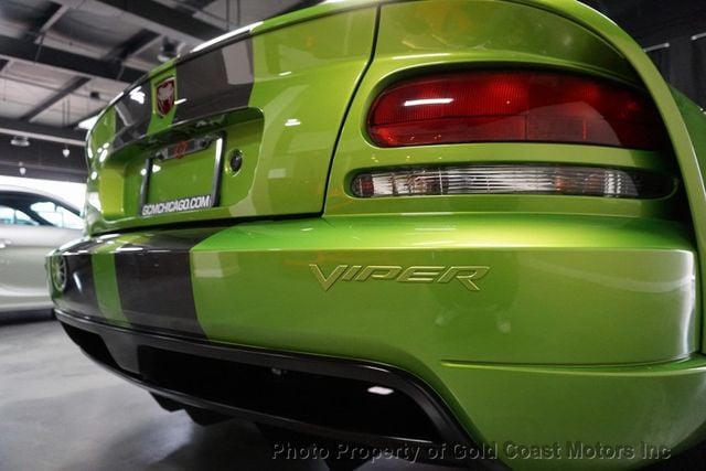 2008 Dodge Viper *Snakeskin Green Pearl* *Graphite Painted Stripes* *1-Owner* - 21559361 - 58
