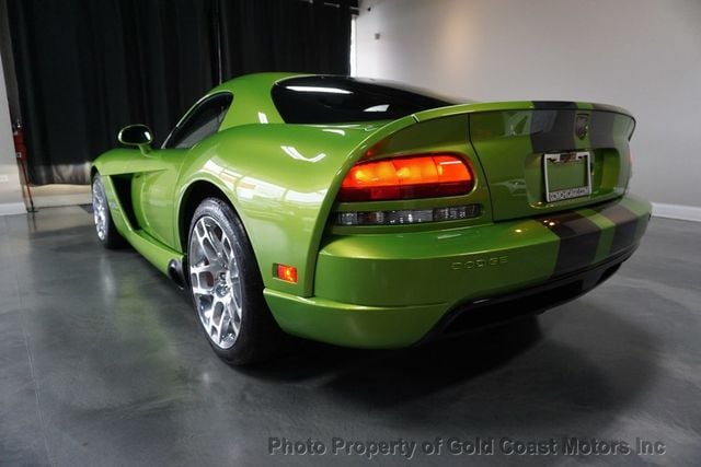 2008 Dodge Viper *Snakeskin Green Pearl* *Graphite Painted Stripes* *1-Owner* - 21559361 - 64