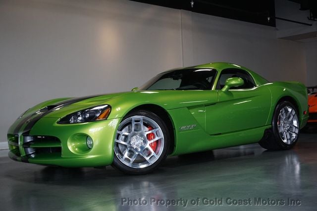 2008 Dodge Viper *Snakeskin Green Pearl* *Graphite Painted Stripes* *1-Owner* - 21559361 - 79