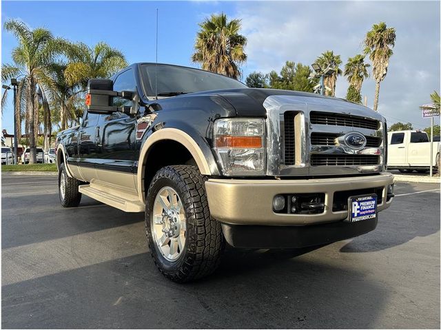 2008 Ford F350 Super Duty Crew Cab KING RANCH LONG BED 4X4 DIESEL NAV BACK UP CAM CLE - 22141299 - 2