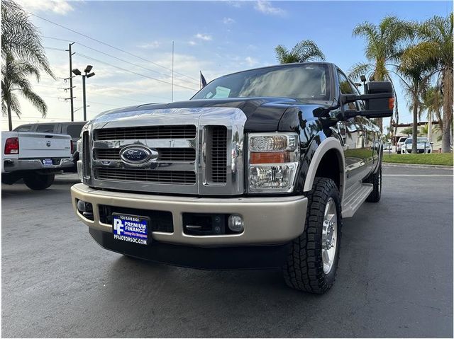 2008 Ford F350 Super Duty Crew Cab KING RANCH LONG BED 4X4 DIESEL NAV BACK UP CAM CLE - 22141299 - 31