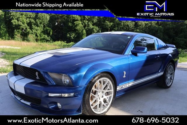 2008 Ford Mustang SHELBY GT 500, ONLY 69K MILES, VISTA BLUE PAINT!!! - 22864591 - 0