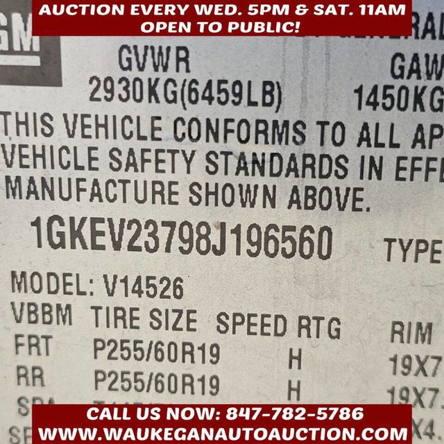 2008 GMC Acadia AWD 4dr SLT1 - 22937014 - 11