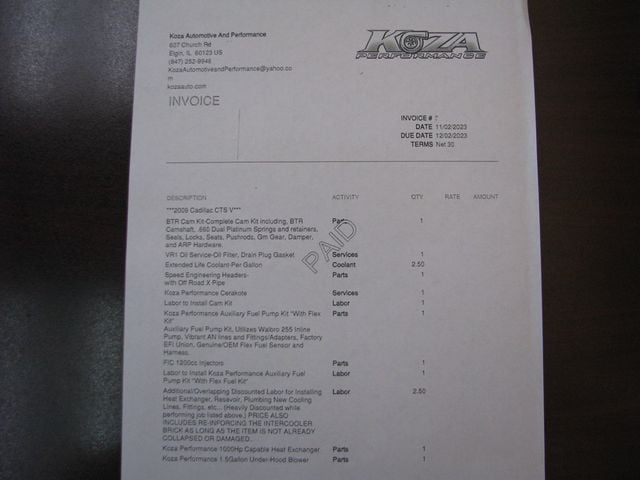 2009 Cadillac CTS-V Pano Roof Carfax Certified Extremely Nice Fast Car - 22904346 - 8