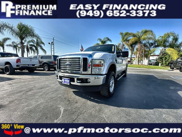 2009 Ford F250 Super Duty Crew Cab LARIAT 4X4 NAV BACK UP CAM DVD PLAYER CLEAN - 22134106 - 0