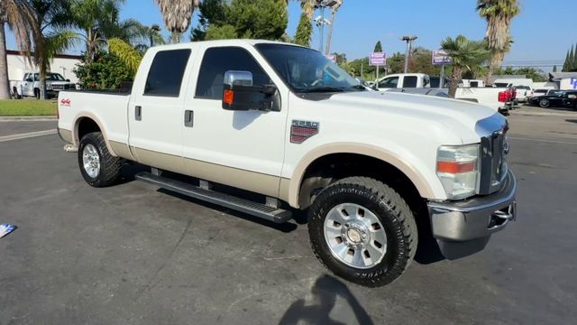 2009 Ford F250 Super Duty Crew Cab LARIAT 4X4 NAV BACK UP CAM DVD PLAYER CLEAN - 22134106 - 2
