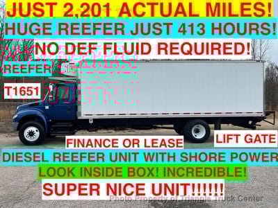 2009 International 4400 REEFER JUST 2k MILES! 413 REEFER HOURS! WOW!