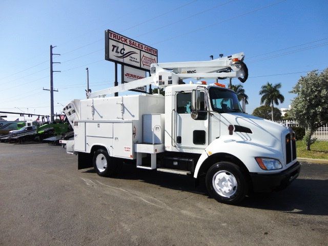 2009 Kenworth T300 ALTEC AT237 BUCKET BOOM TRUCK - 18489190 - 0