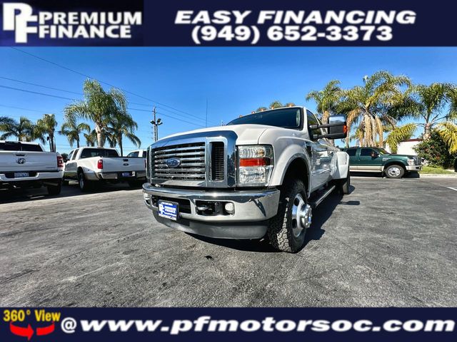 2010 Ford F350 Super Duty Crew Cab LARIAT DUALLY 4X4 DIESEL LEATHER PACK CLEAN - 22228757 - 0