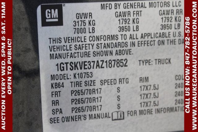 2010 GMC Sierra 1500 SLE 4x4 4dr Extended Cab 6.5 ft. SB - 22875055 - 8