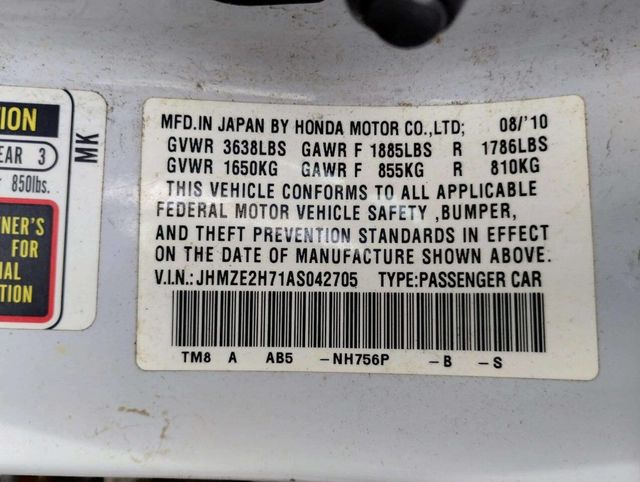 2010 Honda Insight 5dr CVT EX - 22931354 - 32