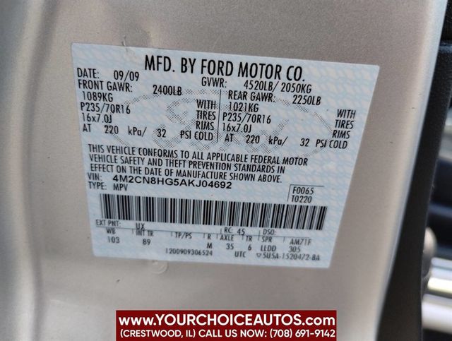 2010 Mercury Mariner FWD 4dr Premier - 22896450 - 37