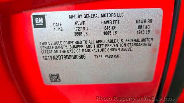 2011 Chevrolet Corvette ZR1 w/ 3RZ - 22426283 - 93