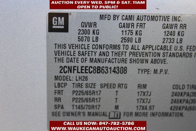 2011 Chevrolet Equinox AWD 4dr LT w/1LT - 22939825 - 9