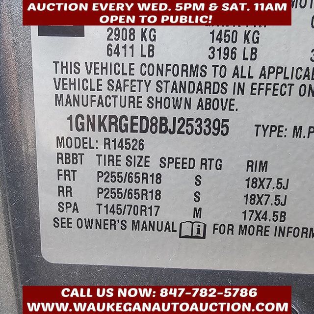 2011 Chevrolet Traverse FWD 4dr LT w/1LT - 22939194 - 8