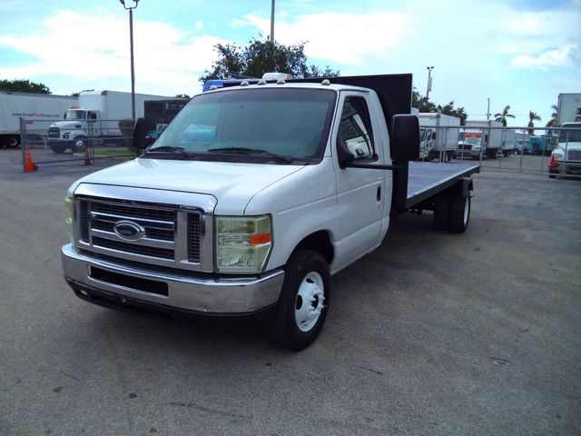 2011 Ford E450 18FT FLATBED PLATFORM BODY.. - 22025565 - 3