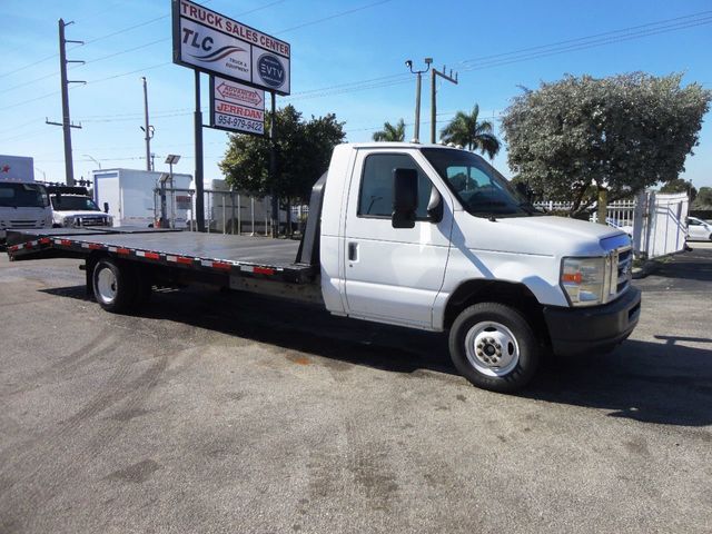 2011 Ford E450 21FT BEAVER TAIL, DOVE TAIL, RAMP TRUCK, EQUIPMENT HAUL - 21199527 - 7