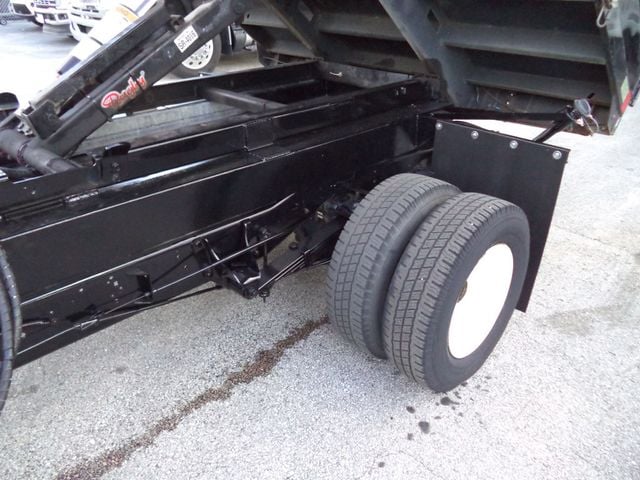 2011 Ford E450 w/ 12ft Steel Trash Dump Body Landscape Dump Truck - 22928118 - 11