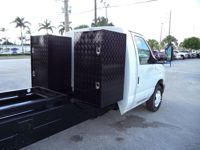 2011 Ford E450 w/ 12ft Steel Trash Dump Body Landscape Dump Truck - 22928118 - 17