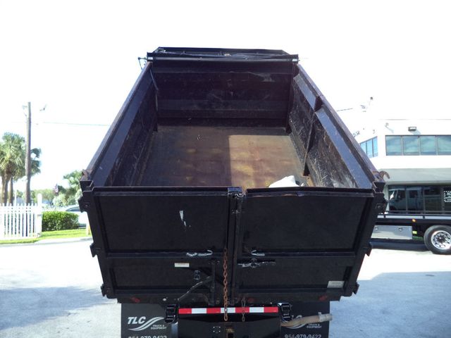 2011 Ford E450 w/ 12ft Steel Trash Dump Body Landscape Dump Truck - 22928118 - 20