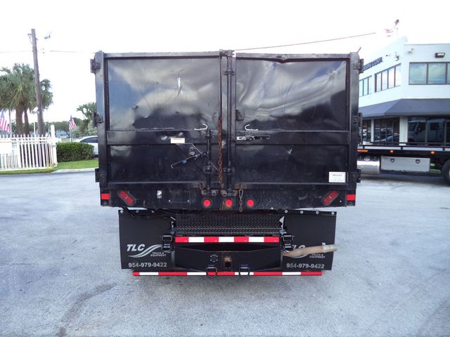 2011 Ford E450 w/ 12ft Steel Trash Dump Body Landscape Dump Truck - 22928118 - 5